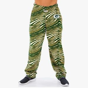 AUTHENTIC Men’s NFL *ZUBAZ* Green Bay Packers Pajama Lounge Pants